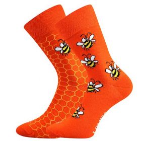 Lonka ponožky Doble Sólo včelky | 35-38 (23-25) 13/včelky 1 pár, 39-42 (26-28) 13/včelky 1 pár