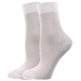 Lady B ponožky COTTON socks 60 DEN bianco