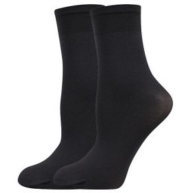 Lady B ponožky MICRO socks 50 DEN nero