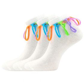 Boma® ponožky Desdemona bílá | 30-34 (20-22) 3 páry, 39-42 (26-28) 3 páry
