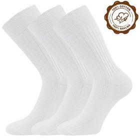 Lonka ponožky Zebran bílá