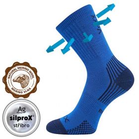 VoXX ponožky Optimalik modrá | 20-24 (14-16) 3 páry, 25-29 (17-19) 3 páry, 30-34 (20-22) 3 páry, 35-38 (23-25) 3 páry