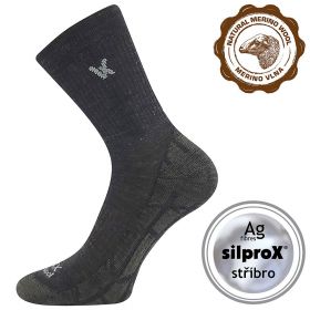 VoXX ponožky Twarix tmavě šedá