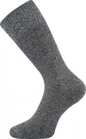 VoXX® ponožky Wolis černá melé | 35-38 (23-25) 1 pár, 39-42 (26-28) 1 pár, 43-46 (29-31) 1 pár