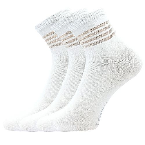Lonka ponožky Fasketa bílá