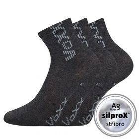 VoXX ponožky Adventurik tmavě šedá melé | 20-24 (14-16) tm.š. melír 1 pár, 25-29 (17-19) tm.š. melír 1 pár, 30-34 (20-22) tm.š. melír 1 pár, 35-38 (23-25) tm.š. melír 1 pár