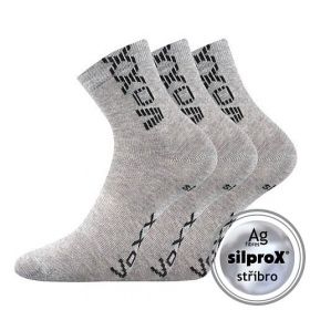 VoXX ponožky Adventurik světle šedá melé