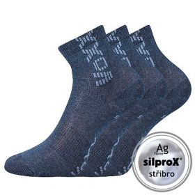 VoXX ponožky Adventurik jeans melé | 20-24 (14-16) melír 1 pár, 25-29 (17-19) melír 1 pár, 30-34 (20-22) melír 1 pár, 35-38 (23-25) melír 1 pár