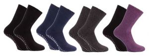 Froté ponožky s ABS  | černá 35-38, černá 39-42, modrá 35-38, modrá 39-42, šedá 35-38, šedá 39-42