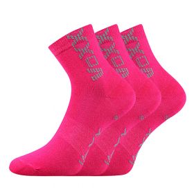 VoXX® ponožky Adventurik magenta | 20-24 (14-16) 3 páry, 25-29 (17-19) 3 páry, 30-34 (20-22) 3 páry, 35-38 (23-25) 3 páry