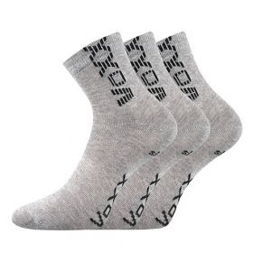VoXX® ponožky Adventurik světle šedá melé | 25-29 (17-19) sv.š. melír 3 páry, 30-34 (20-22) sv.š. melír 3 páry, 35-38 (23-25) sv.š. melír 3 páry