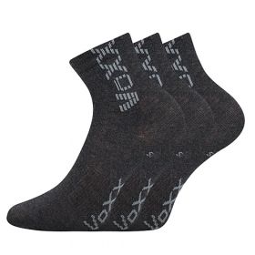 VoXX® ponožky Adventurik tmavě šedá melé | 20-24 (14-16) tm.š. melír 3 páry, 25-29 (17-19) tm.š. melír 3 páry, 30-34 (20-22) tm.š. melír 3 páry, 35-38 (23-25) tm.š. melír 3 páry