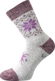 VoXX® ponožky Alta norský vzor E | 35-38 (23-25) 1 pár, 39-42 (26-28) 1 pár