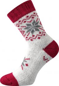 VoXX® ponožky Alta norský vzor F | 35-38 (23-25) 1 pár, 39-42 (26-28) 1 pár