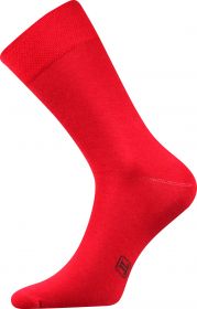 Lonka® ponožky Decolor červená | 39-42 (26-28) 1 pár, 43-46 (29-31) 1 pár