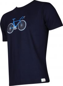 Lonka® tričko Fuzzy bambus tmavě modrá | XL tm.modrá 1 ks, XXL tm.modrá 1 ks
