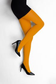 Lady B punčochové kalhoty MICRO tights 50 DEN autumn glory oranžová