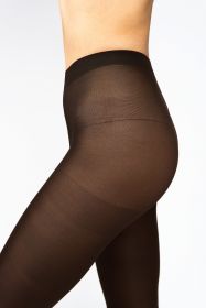 Lady B punčochové kalhoty MICRO tights 50 DEN chocolate hnědá/tmavá