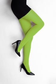 Lady B punčochové kalhoty MICRO tights 50 DEN lime green | M/164-170/108 1 ks, L/170-176/116 1 ks, XL/176-182/116 1 ks