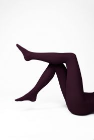 Lady B punčochové kalhoty MICRO tights 50 DEN mora fialová/tmavá