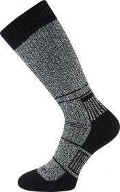 VoXX® ponožky Carpatia černá melé | 35-38 (23-25) 1 pár, 39-42 (26-28) 1 pár, 43-46 (29-31) 1 pár