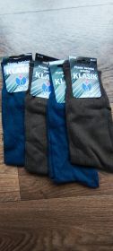Pánské ponožky 100 % bavlna - 4 páry, velikost 45-47