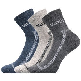 VoXX® ponožky Caddy B 3pár mix tmavé