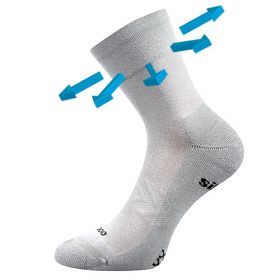 VoXX® ponožky Esencis světle šedá