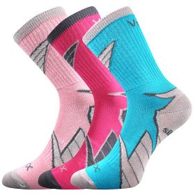 VoXX® ponožky Joskik mix holka | 20-24 (14-16) B - 3 páry, 25-29 (17-19) B - 3 páry, 30-34 (20-22) B - 3 páry, 35-38 (23-25) B - 3 páry