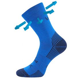 VoXX® ponožky Optimus modrá | 35-38 (23-25) 1 pár, 39-42 (26-28) 1 pár