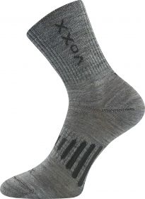 VoXX® ponožky Powrix světle šedá