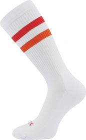 VoXX® ponožky Retran bílá/červená
