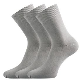 Lonka® ponožky Badon-a světle šedá | 35-38 (23-25) 3 páry, 39-42 (26-28) 3 páry, 43-46 (29-31) 3 páry, 47-50 (32-34) 3 páry