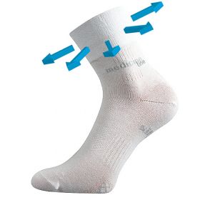 VoXX® ponožky Mission Medicine bílá | 35-38 (23-25) 1 pár, 39-42 (26-28) 1 pár, 43-46 (29-31) 1 pár, 47-50 (32-34) 1 pár
