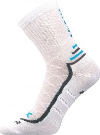 VoXX® ponožky Vertigo bílá | 35-38 (23-25) 1 pár, 39-42 (26-28) 1 pár, 43-46 (29-31) 1 pár