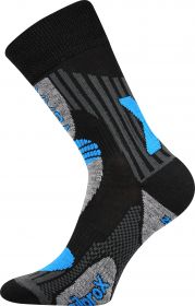 VoXX® ponožky Vision černá / modrá