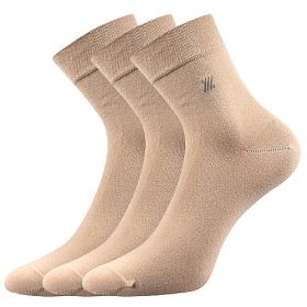 Lonka® ponožky Dion béžová | 39-42 (26-28) 3 páry, 43-46 (29-31) 3 páry