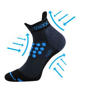VoXX® ponožky Sprinter tmavě modrá | 35-38 (23-25) tm.modrá 1 pár, 39-42 (26-28) tm.modrá 1 pár, 43-46 (29-31) tm.modrá 1 pár
