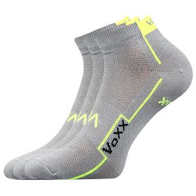 VoXX® ponožky Kato světle šedá | 35-38 (23-25) sv.šedá 3 páry, 39-42 (26-28) sv.šedá 3 páry, 43-46 (29-31) sv.šedá 3 páry