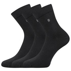 Lonka® ponožky Dagles černá | 39-42 (26-28) 3 páry, 43-46 (29-31) 3 páry, 47-50 (32-34) 3 páry
