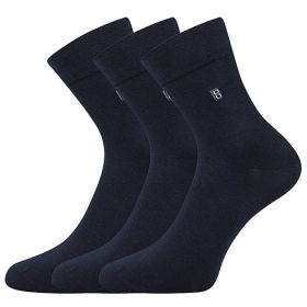 Lonka® ponožky Dagles tmavě modrá | 39-42 (26-28) tm.modrá 3 páry, 43-46 (29-31) tm.modrá 3 páry, 47-50 (32-34) tm.modrá 3 páry