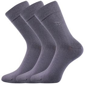 Lonka® ponožky Dipool šedá | 39-42 (26-28) 3 páry, 43-46 (29-31) 3 páry, 47-50 (32-34) 3 páry