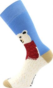 Lonka® ponožky Frooloo medvědi vzor 04