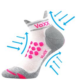 VoXX® ponožky Sprinter bílá