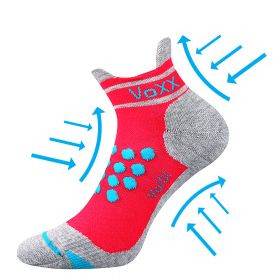 VoXX® ponožky Sprinter neon růžová | 35-38 (23-25) 1 pár, 39-42 (26-28) 1 pár
