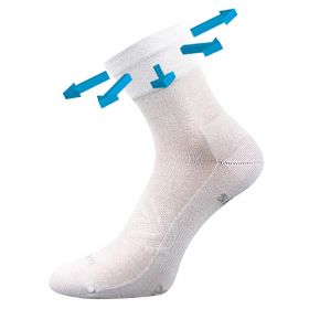 VoXX® ponožky Baeron bílá | 35-38 (23-25) 1 pár, 39-42 (26-28) 1 pár, 43-46 (29-31) 1 pár, 47-50 (32-34) 1 pár
