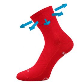 VoXX® ponožky Baeron červená | 35-38 (23-25) 1 pár, 39-42 (26-28) 1 pár