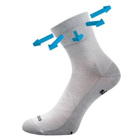 VoXX® ponožky Baeron světle šedá | 35-38 (23-25) sv.šedá 1 pár, 39-42 (26-28) sv.šedá 1 pár, 43-46 (29-31) sv.šedá 1 pár
