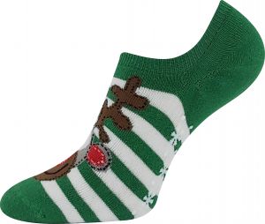 Lonka® ponožky Cupid ABS sobi zelená