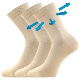 Lonka® ponožky Drbambik béžová | 35-38 (23-25) 3 páry, 39-42 (26-28) 3 páry, 43-46 (29-31) 3 páry